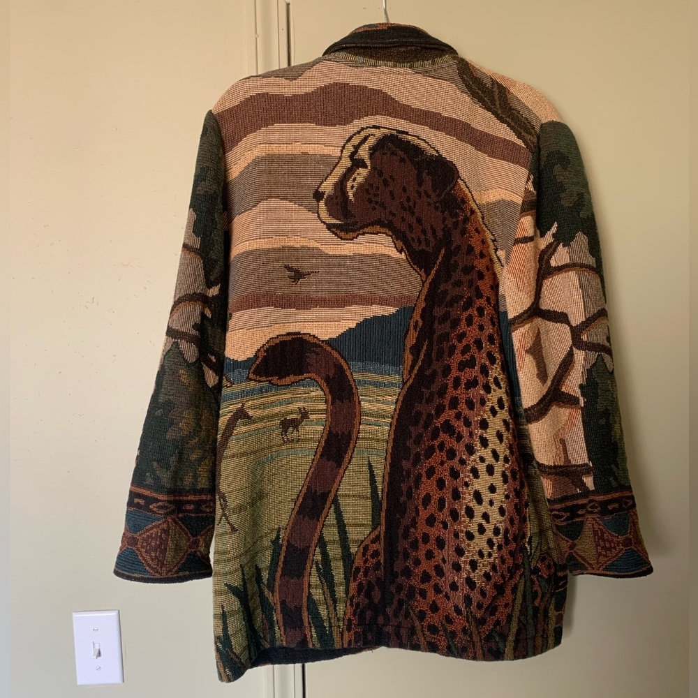Cheetah Tapestry Jacket